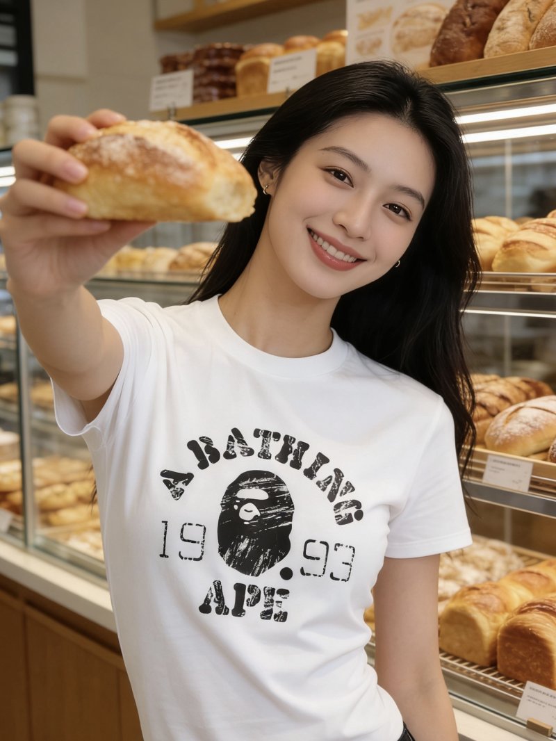 A Bathing Ape 1993 Graphic White T-Shirt view