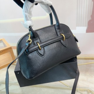Miu Miu Shell Black Leather Handbag view 7