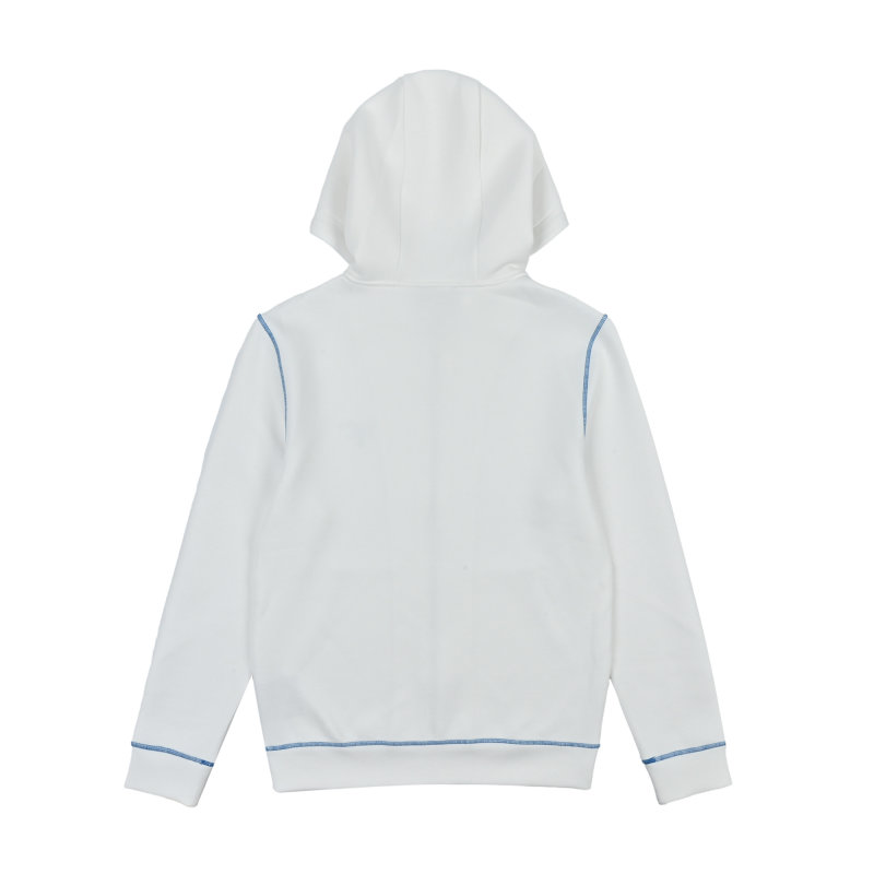 Prada White Zip Hoodie Jacket view