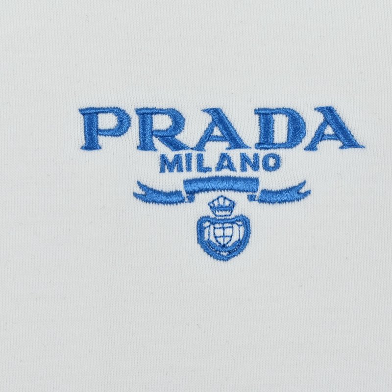 Prada White Zip Hoodie Jacket view