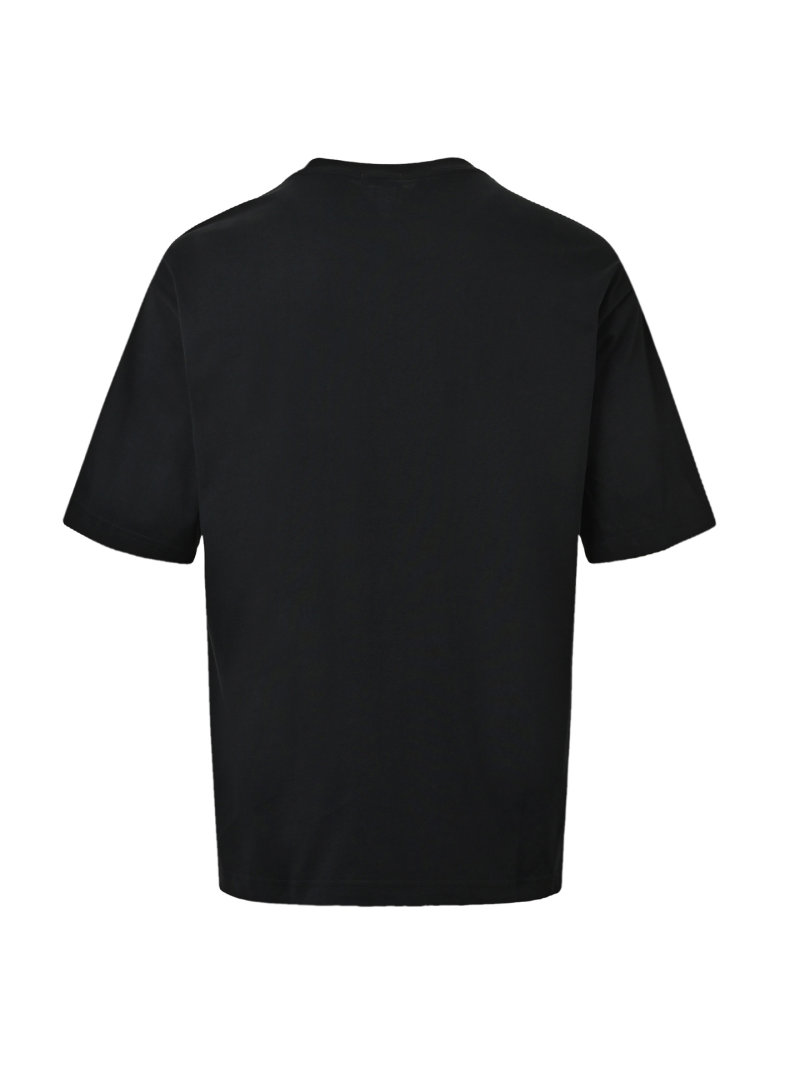 Burberry Black Embroidered Logo T-Shirt view