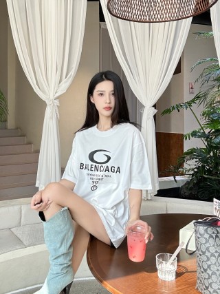 Balenciaga Everyday Rock n Roll White T-Shirt view 2