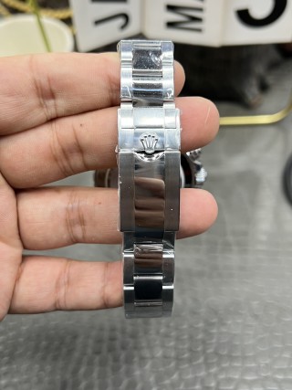 Rolex Daytona 40mm Chronograph Blue Dial Steel Watch view 9