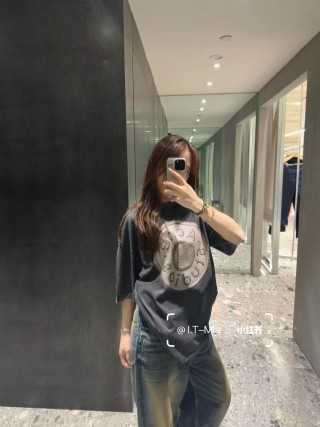 Acne Studios Oversized Black Graphic T-Shirt view 2