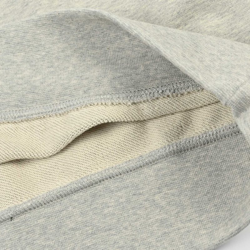 Designer-Inspired Grey Sweatshirt with Iconic Mountain Logo Print view