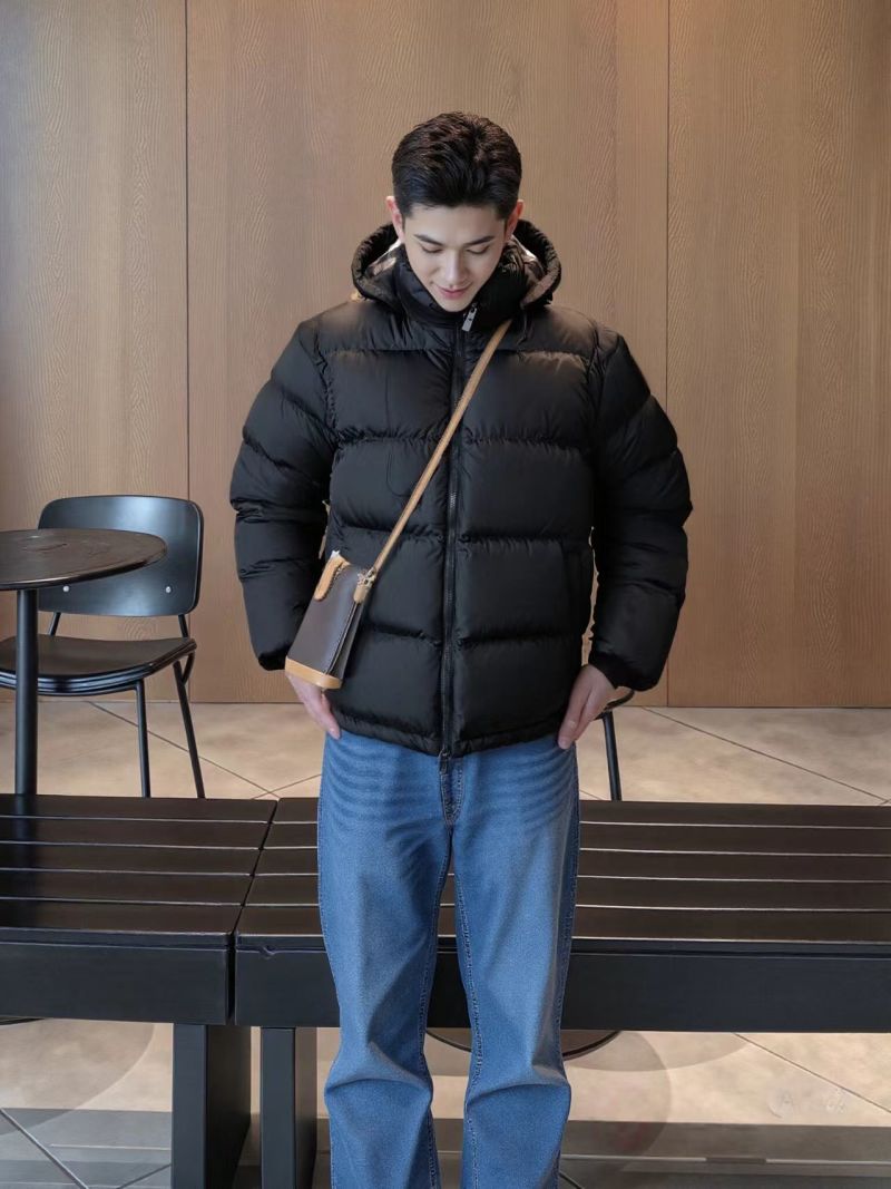 Black Puffer Down Jacket - Winter Essential view