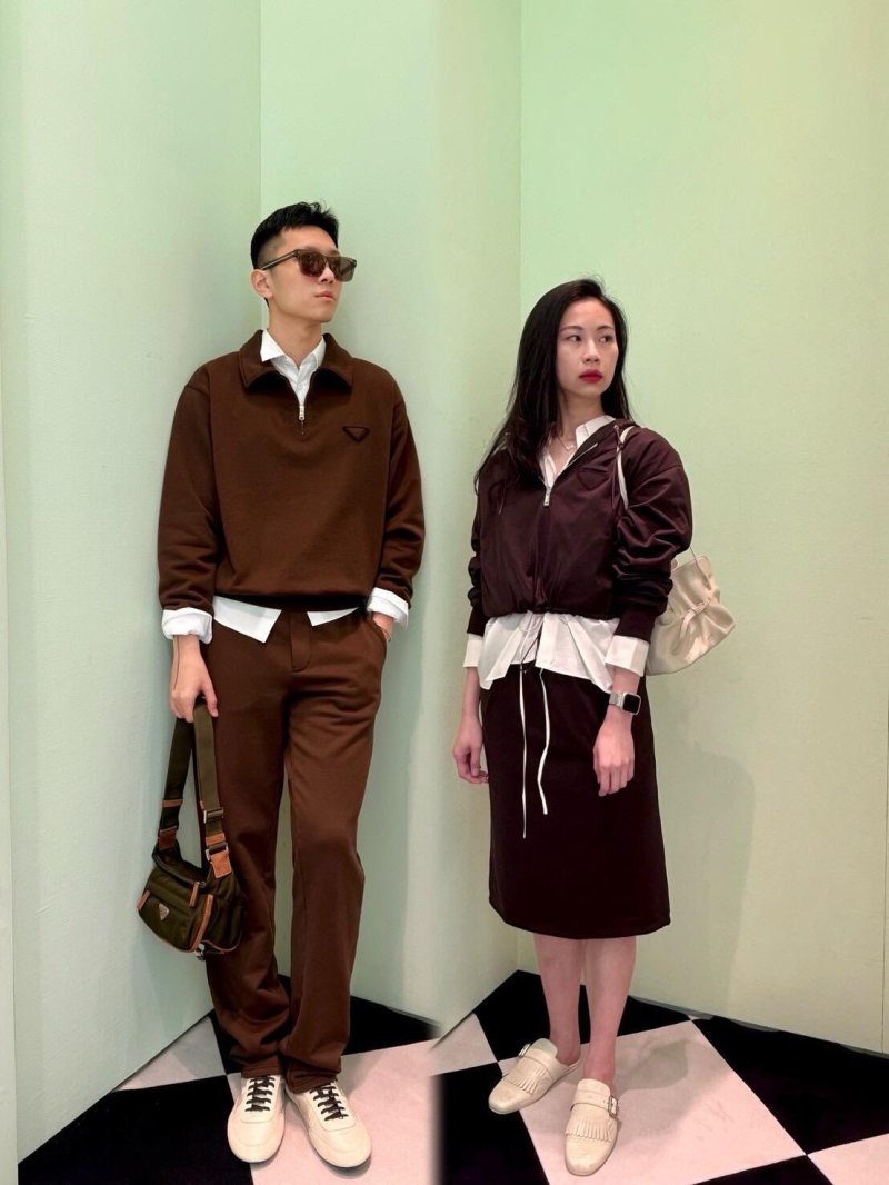Brown Relaxed Fit Trousers view