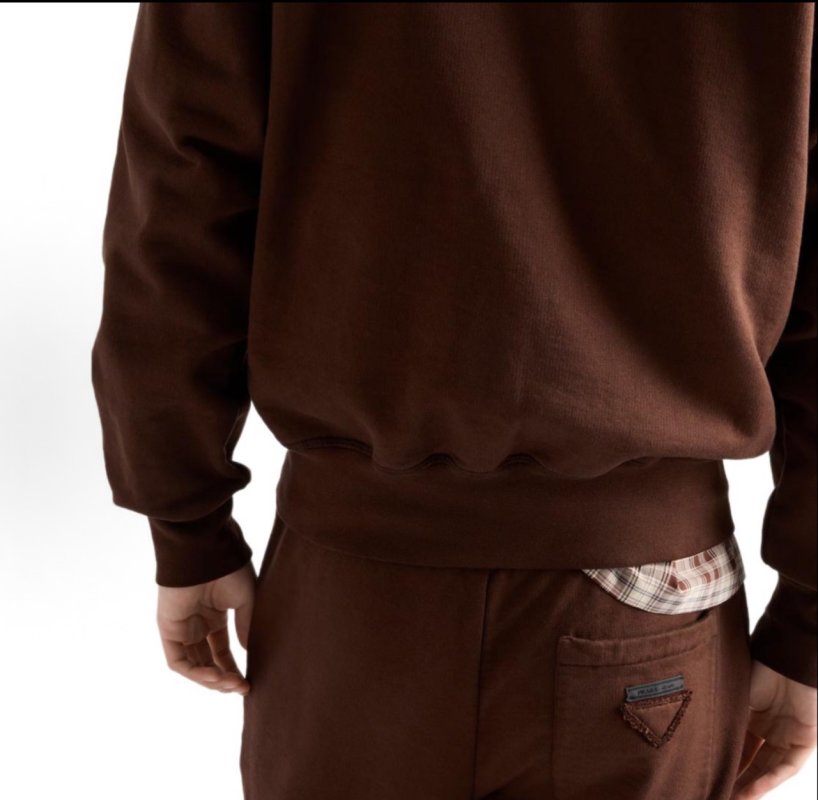 Brown Relaxed Fit Trousers view
