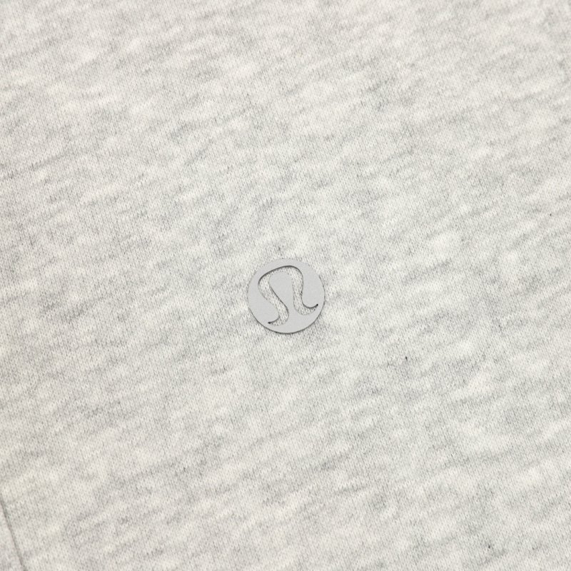 Lululemon Deconstructed Button Long Sleeve T-Shirt Grey view