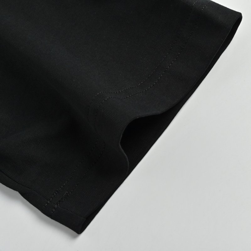 Black Colorful Gradient Logo Short Sleeve T-Shirt view