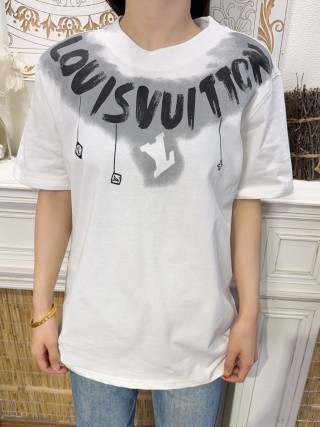 White Graphic Print Short Sleeve T-Shirt view 6