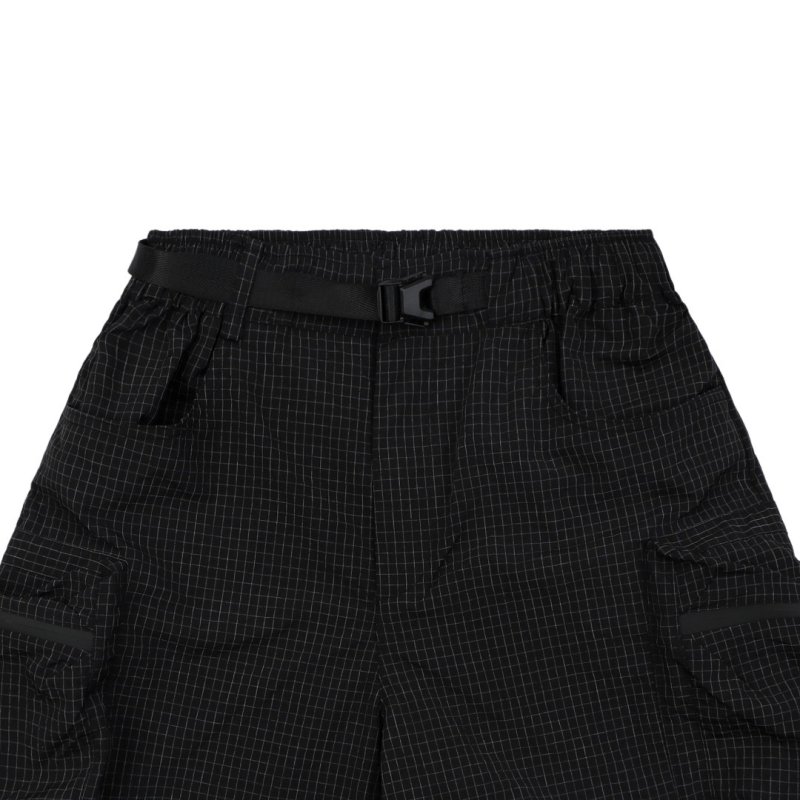 Black & White Colorblock Shorts view