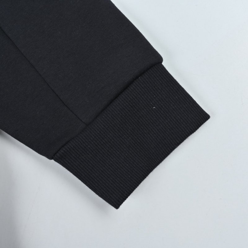 Arc'teryx Black Quarter-Zip Hoodie with Sleeve Patch view
