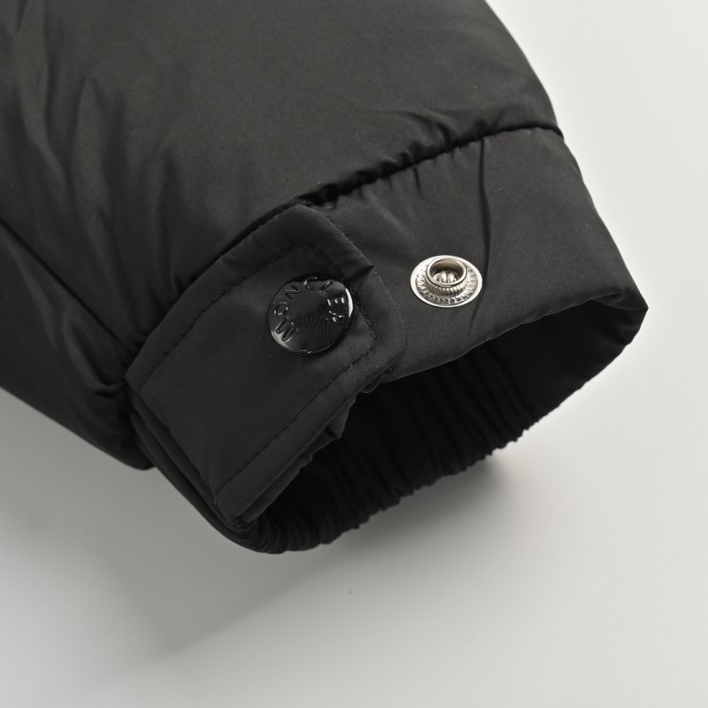 Moncler Black Long Puffer Down Jacket view