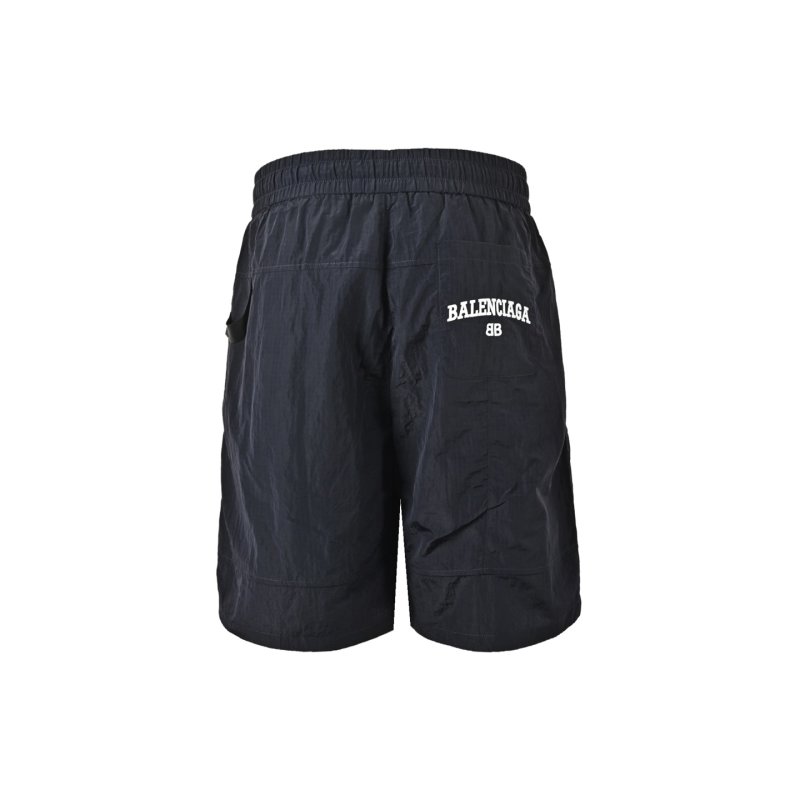 Balenciaga Black Logo Shorts view