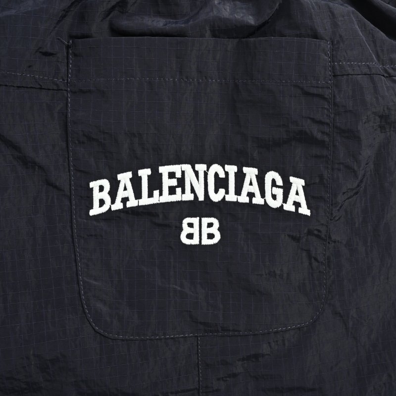 Balenciaga Black Logo Shorts view