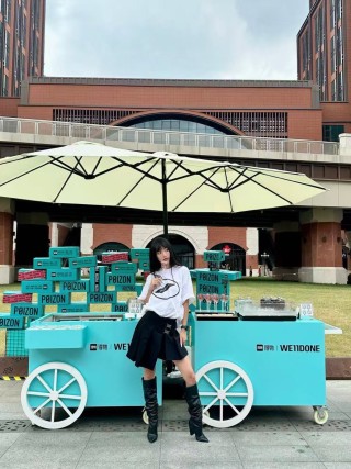 White Short Sleeve T-Shirt with Black Graphic Print view 3