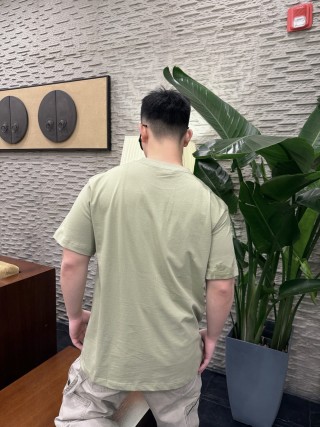 Dior Beige Multi-Patch Short Sleeve T-Shirt view 3
