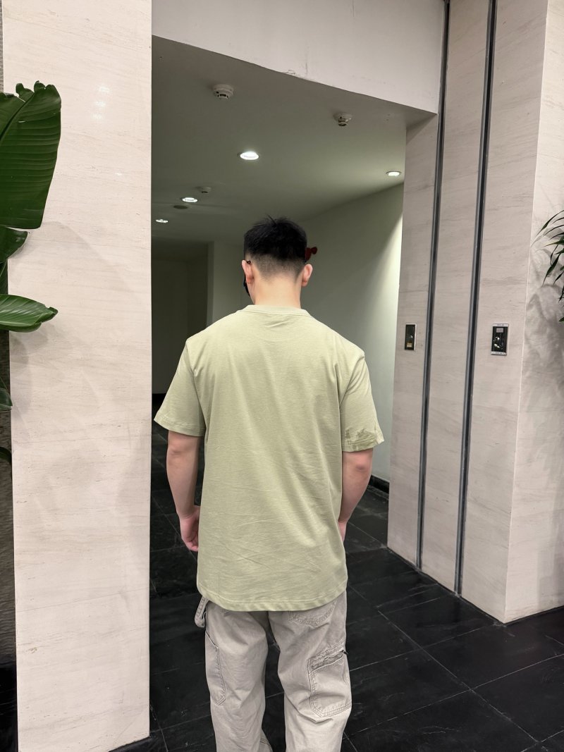 Dior Beige Multi-Patch Short Sleeve T-Shirt view