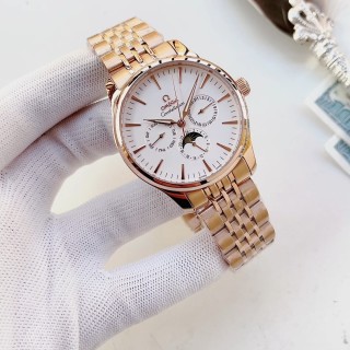 Omega Constellation Moonphase Rose Gold Watch