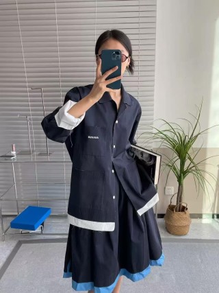 Miu Miu Black Wool Blend Button-Up Jacket view 3