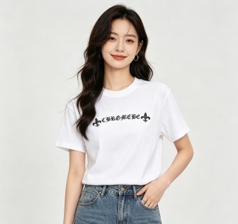 Chrome Hearts Cross Horseshoe White T-Shirt view 4
