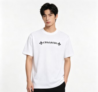 Chrome Hearts Cross Horseshoe White T-Shirt view 6