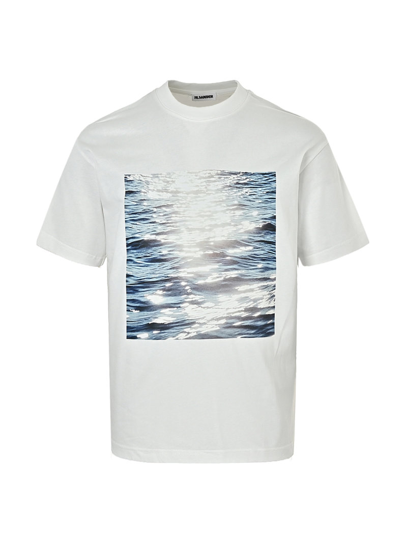 Alexander McQueen White Graphic Logo T-Shirt view