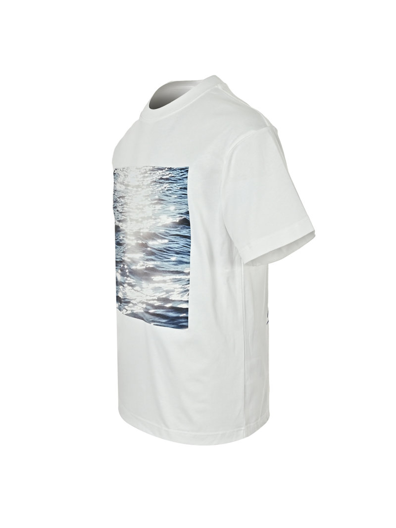 Alexander McQueen White Graphic Logo T-Shirt view