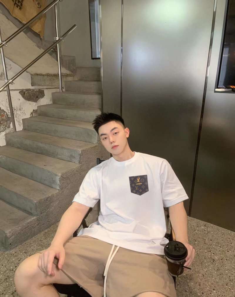 Louis Vuitton Monogram Pocket White T-Shirt