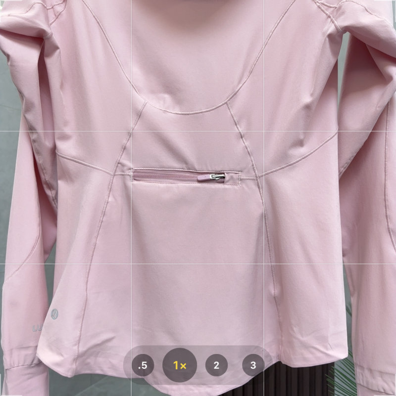 Lululemon Mist Over Hooded Windproof Jacket White view