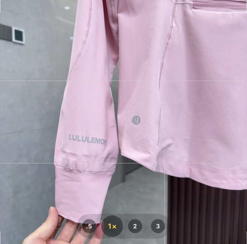 Lululemon Mist Over Hooded Windproof Jacket White view
