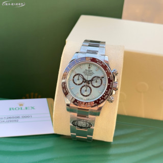 Rolex Daytona Chronograph Ice Blue Dial Steel Watch view 3