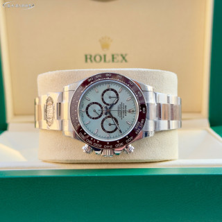 Rolex Daytona Chronograph Ice Blue Dial Steel Watch view 4
