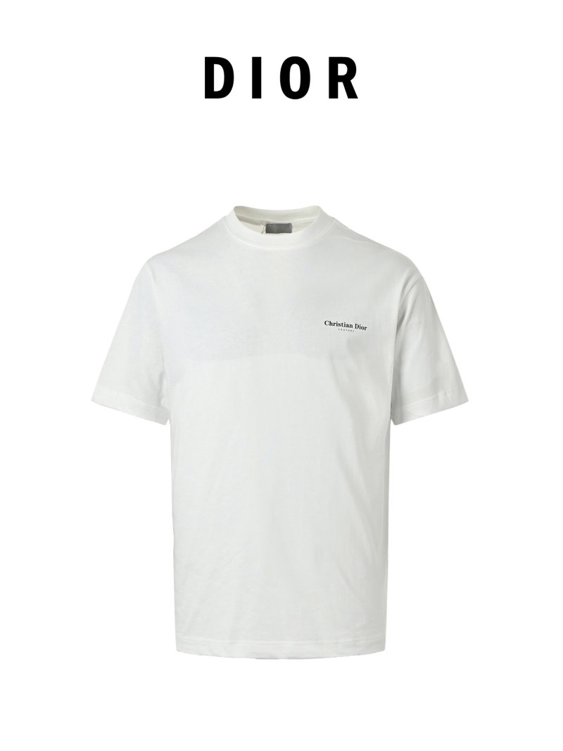 Christian Dior White Logo T-Shirt view
