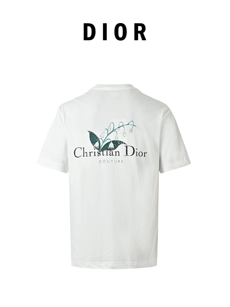 Christian Dior White Logo T-Shirt view