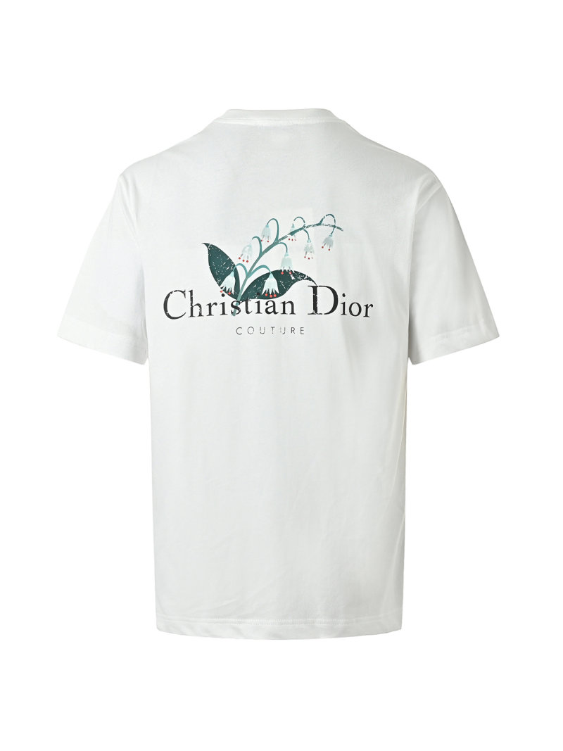 Christian Dior White Logo T-Shirt view