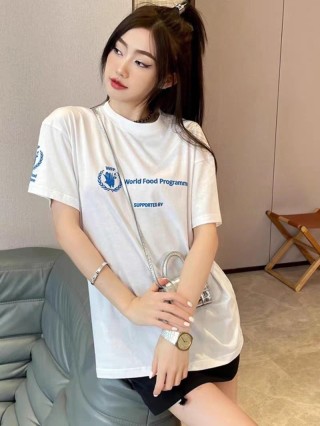 Balenciaga World Food Programme White T-Shirt view 7