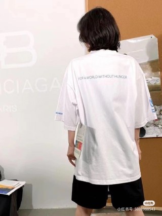 Balenciaga World Food Programme White T-Shirt view 8