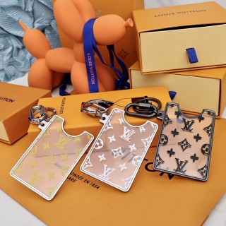 Louis Vuitton Prism ID Holder Transparent Monogram Keychain view 9