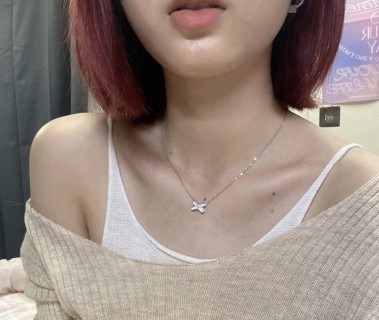 Louis Vuitton LV Monogram White Gold Rose Gold Chain Necklace view 3