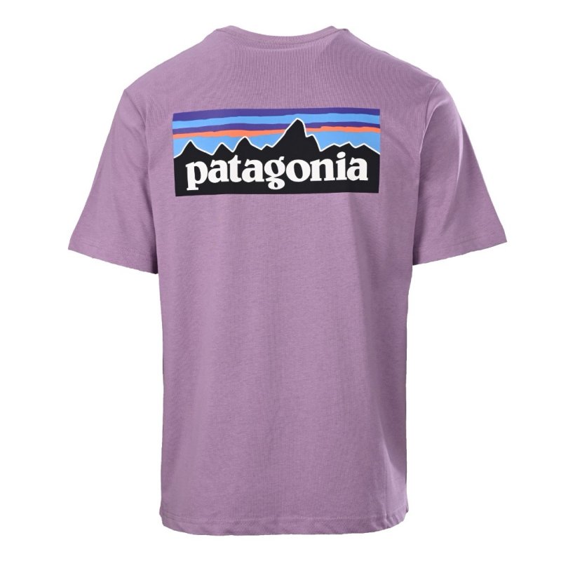 Patagonia Logo T-Shirt Lavender view