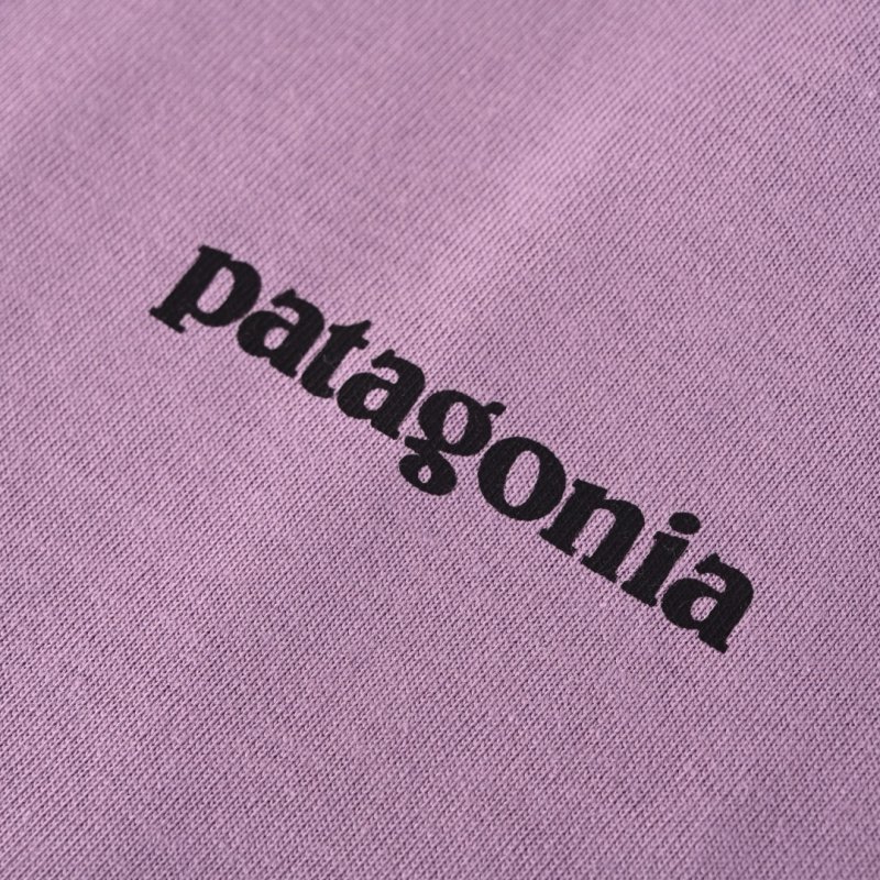 Patagonia Logo T-Shirt Lavender view