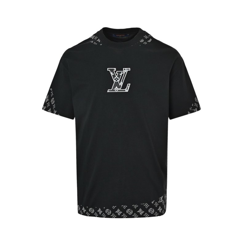 Louis Vuitton LV Embroidered Black T-Shirt view
