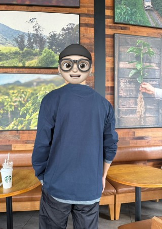 Prada Navy Long Sleeve T-Shirt view 3