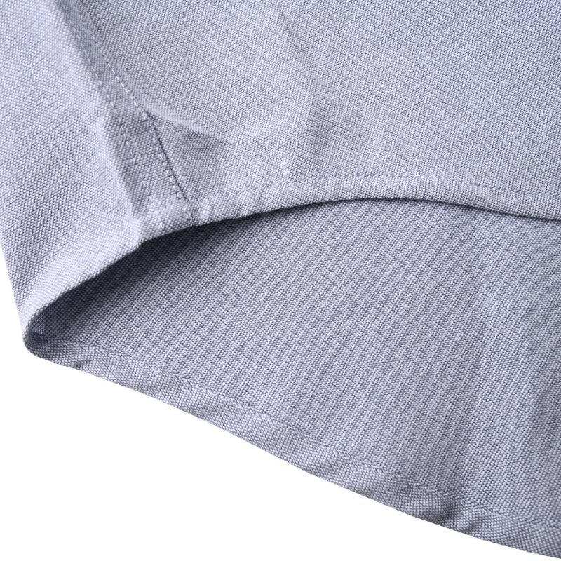 Ami Light Blue Short-Sleeve Button-Up Shirt view