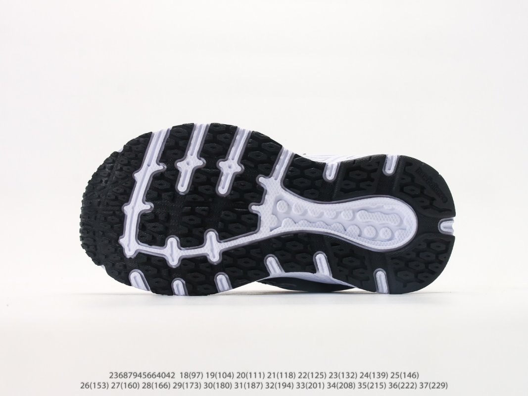 New Balance 408 Black White Kids Running Shoe view