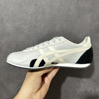 Onitsuka Tiger Runspark White Black Low Top Casual Sneaker view 3
