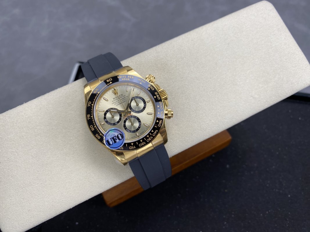 Rolex Cosmograph Daytona Gold Chronograph Replica Watch view