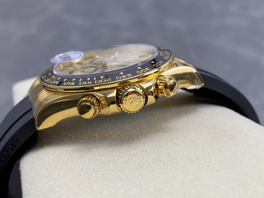 Rolex Cosmograph Daytona Gold Chronograph Replica Watch view